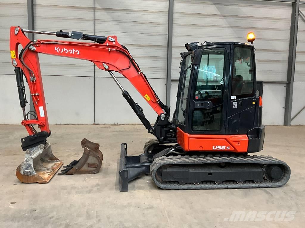 Kubota U 56-5 Mini bagri <7t