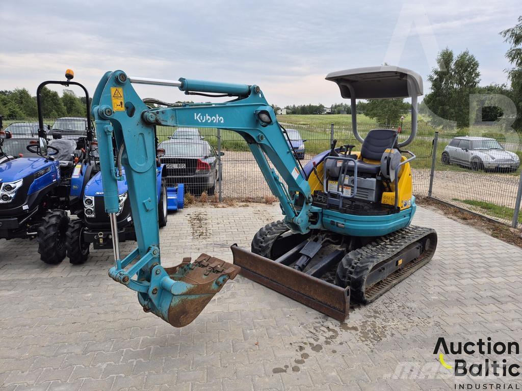Kubota U 25 Mini bagri <7t