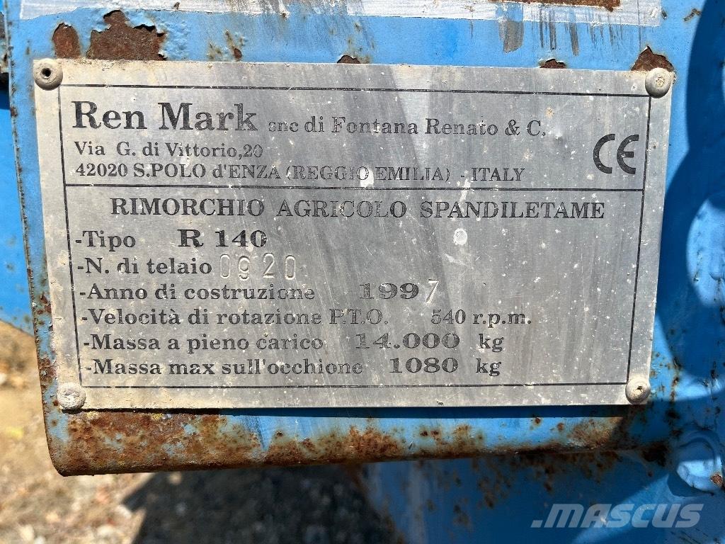  REN MARK R 140 Trosilniki gnoja