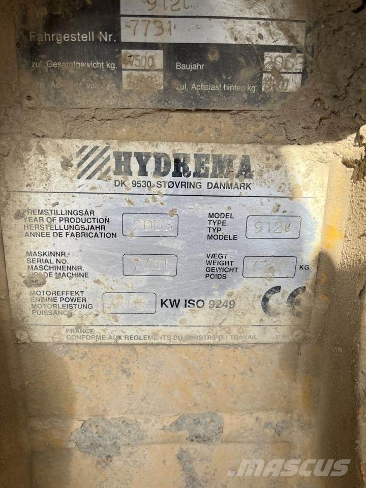 Hydrema 912C Ne cestni demperji