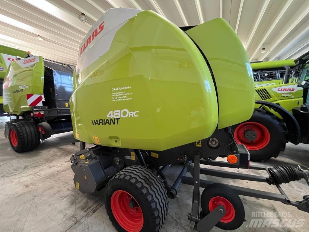 CLAAS Variant 480 RC Balirke (okrogle bale)