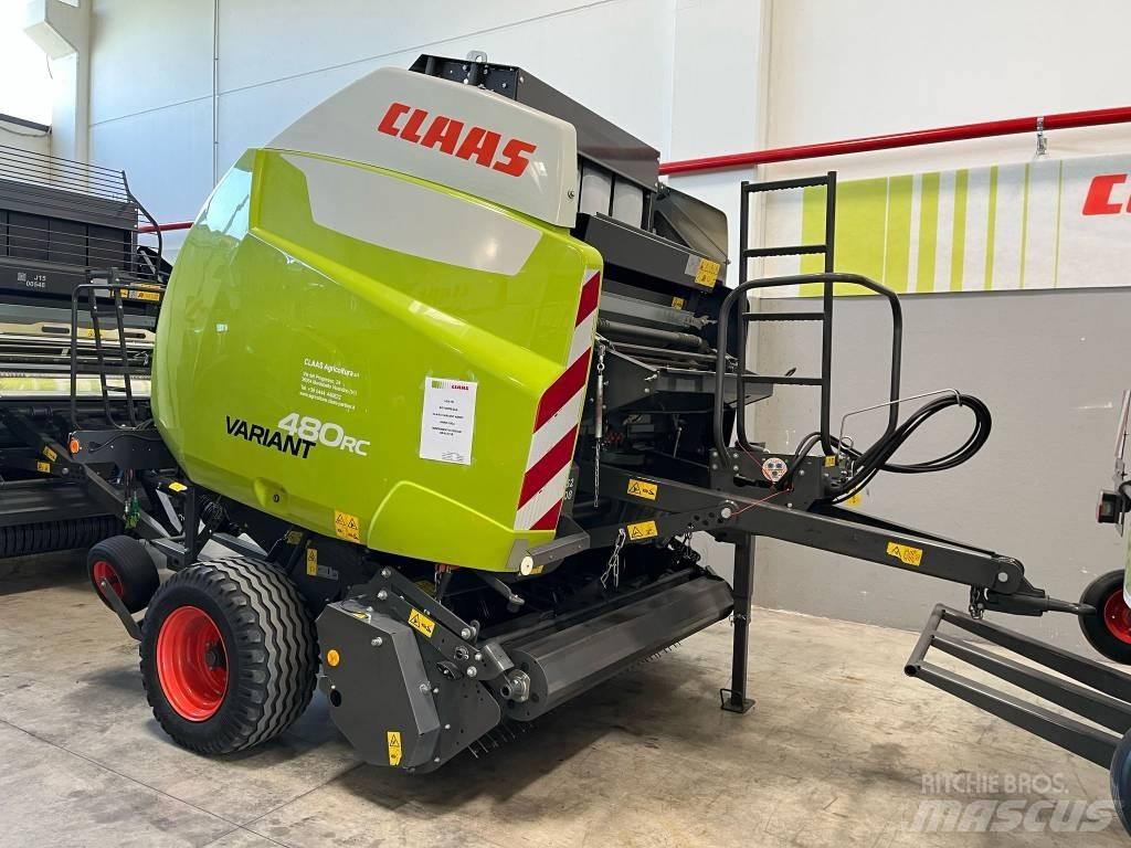 CLAAS Variant 480 RC Balirke (okrogle bale)