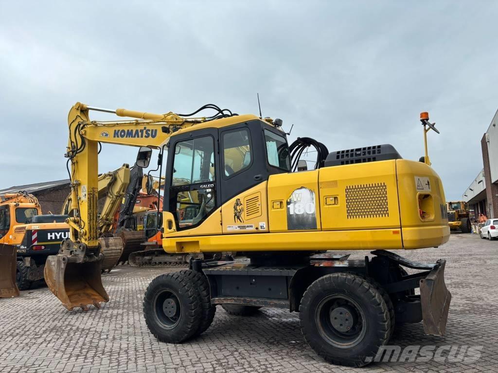Komatsu PW 180-7 Bagri na kolesih