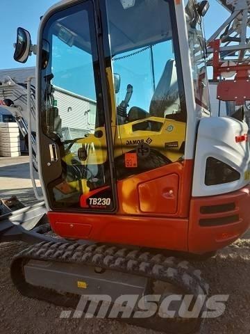 Takeuchi TB 230 Mini bagri <7t