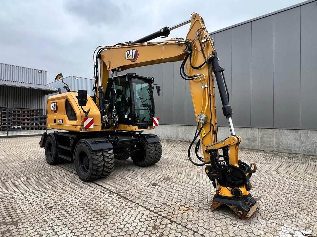 CAT M314-07 Bagri na kolesih