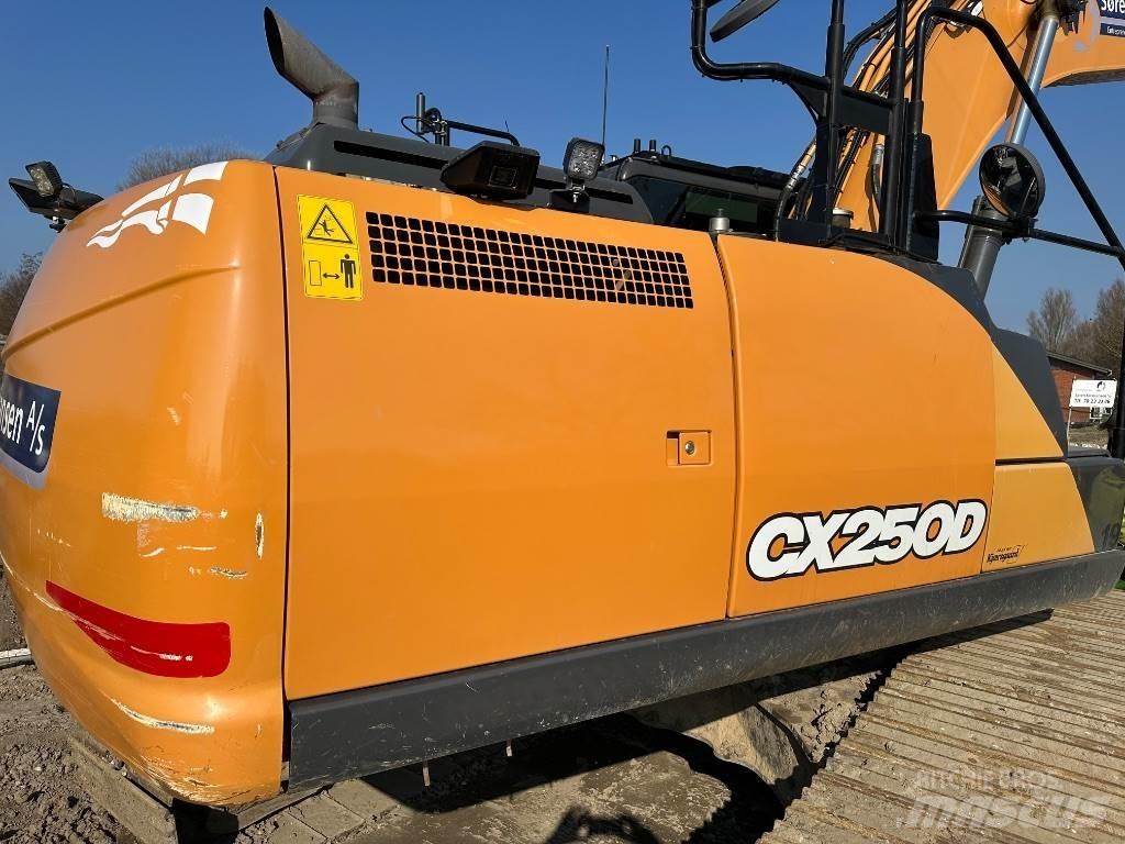 CASE CX 250 D Bagri goseničarji