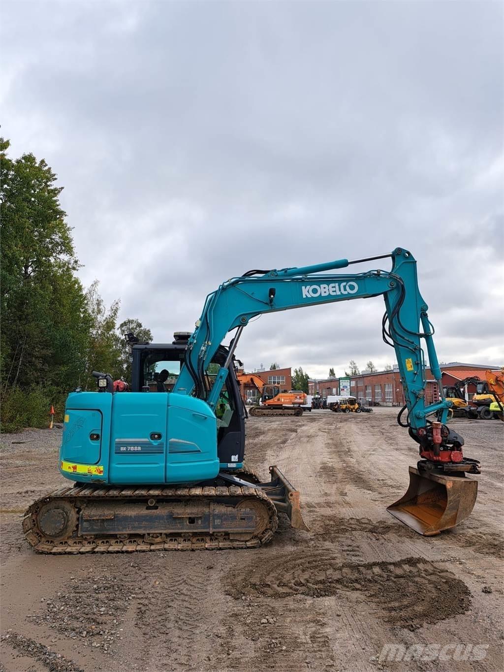 Kobelco SK75SR-3E Mini bagri <7t