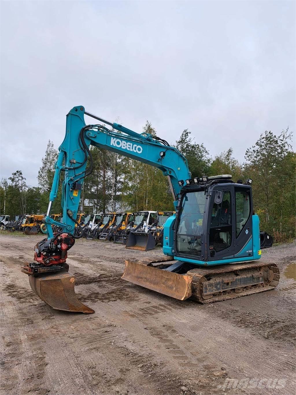 Kobelco SK75SR-3E Mini bagri <7t
