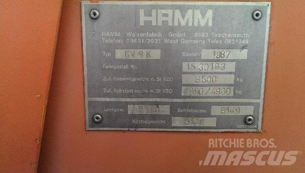 Hamm DV8K Dvojni valjarji