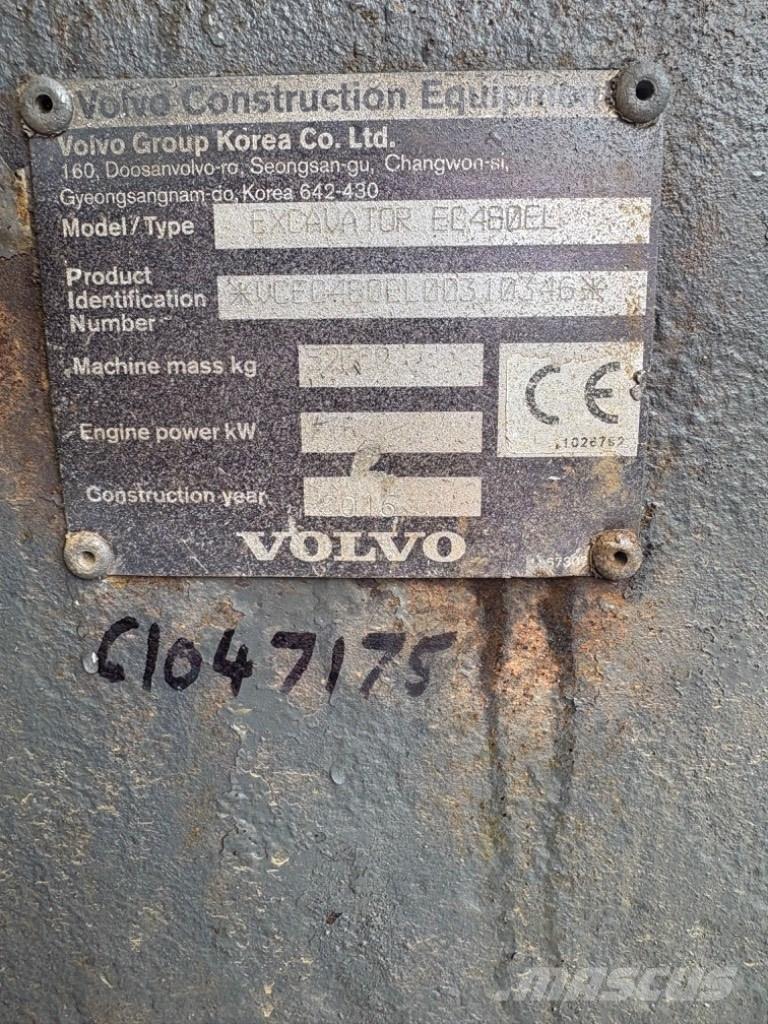 Volvo EC 480 E L Bagri goseničarji