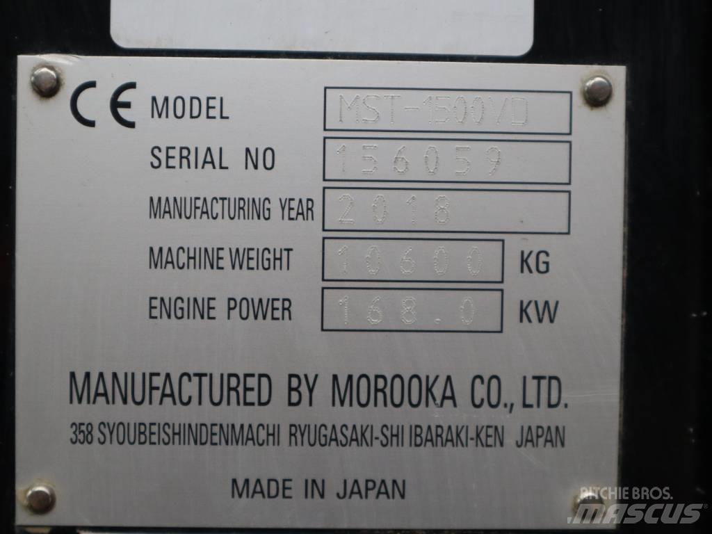 Morooka MST 1500 V D Demperji goseničarji