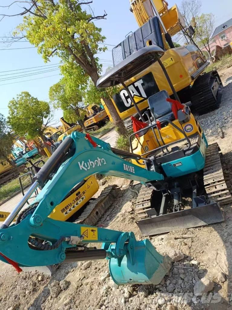 Kubota U 17 Mini bagri <7t