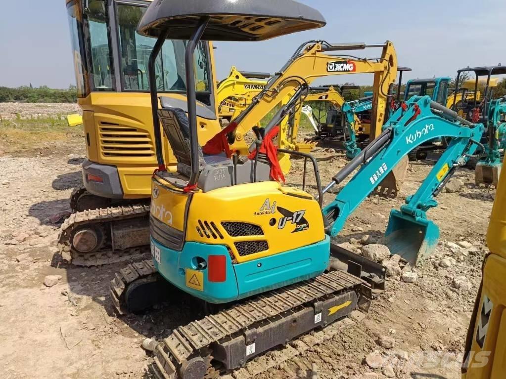 Kubota U 17 Mini bagri <7t