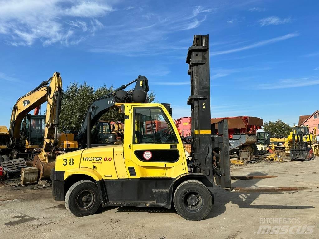Hyster H 8.0FT9 Plinski viličarji