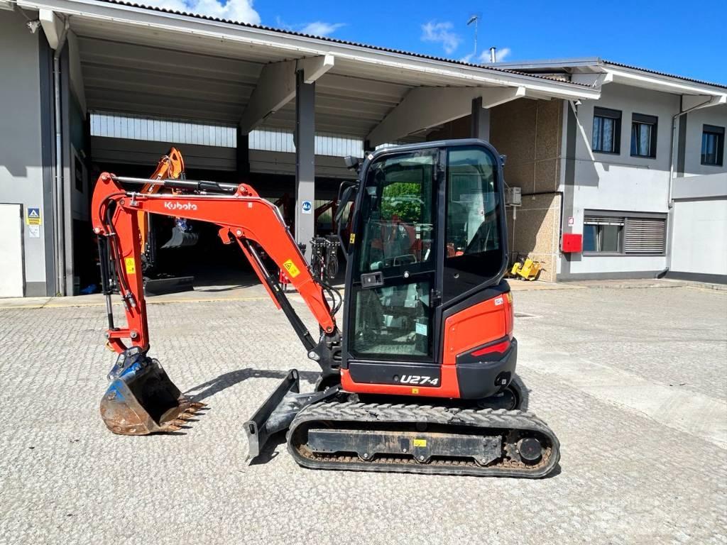 Kubota u27 hi Mini bagri <7t