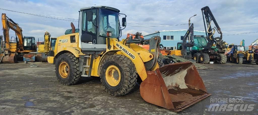 New Holland W 130 Kolesni nakladalci