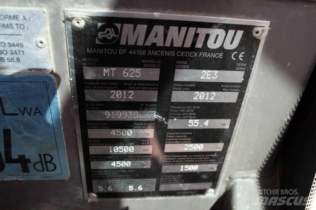 Manitou MT625 Teleskopski viličarji