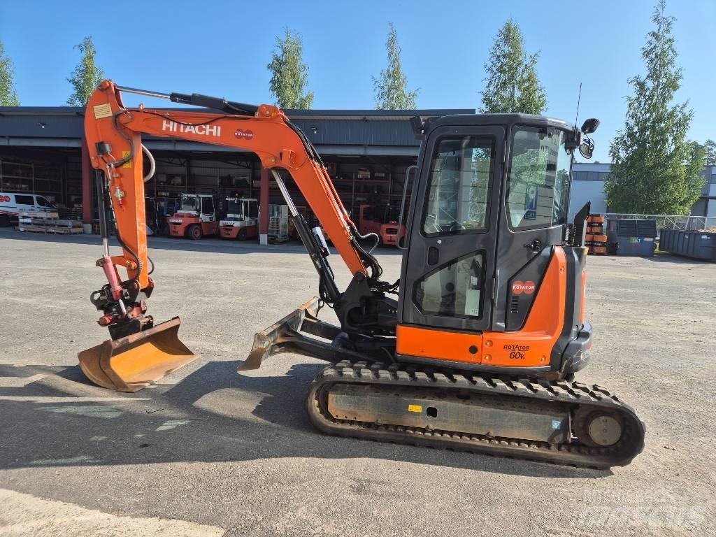 Hitachi ZX55U-5 Mini bagri <7t