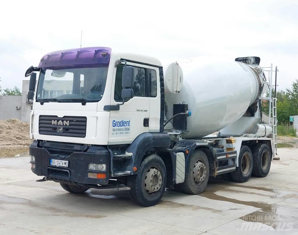 MAN TGA 35.400 Avtomešalci za beton