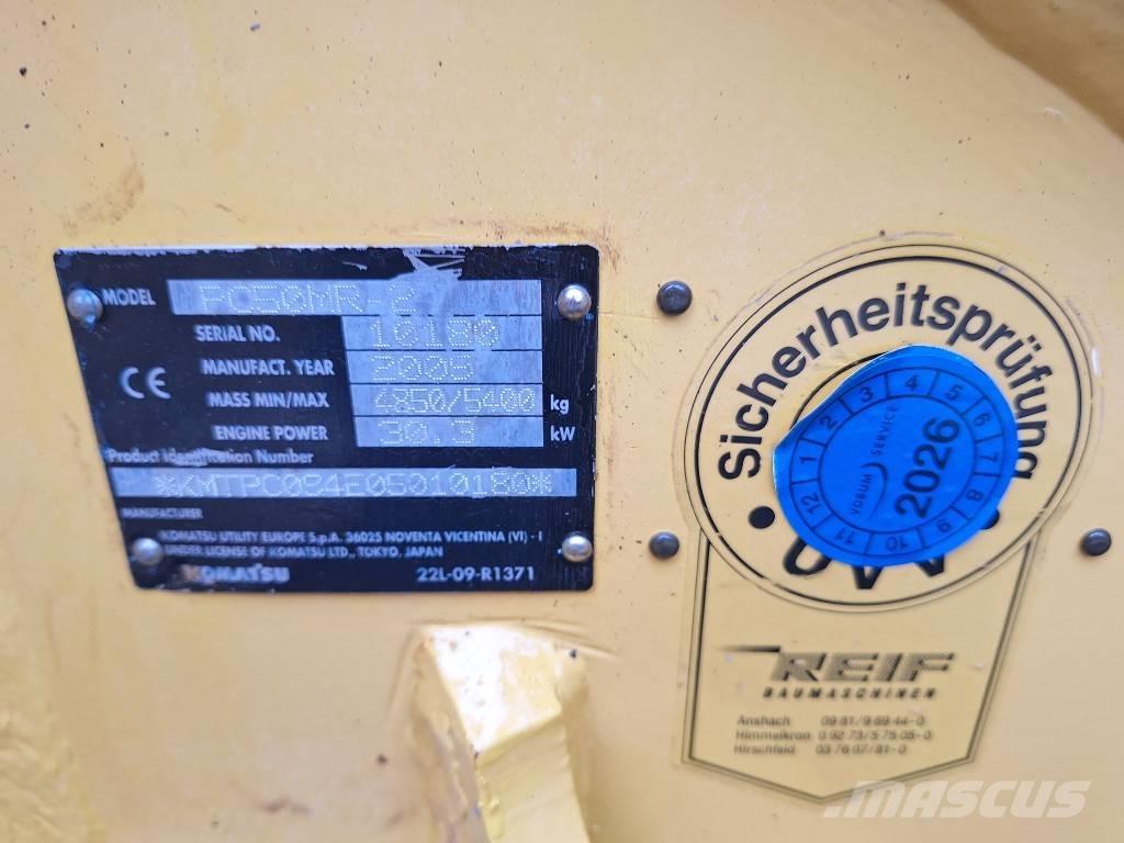 Komatsu PC 55 MR-2 Mini bagri <7t