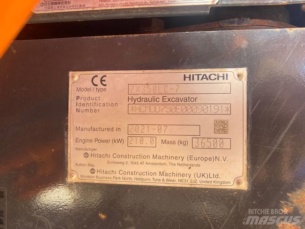 Hitachi ZX 350 LC-6 Bagri goseničarji