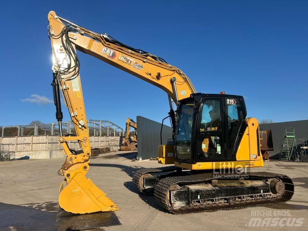 CAT 315 Bagri goseničarji