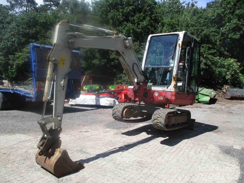 Takeuchi TB 228 Mini bagri <7t
