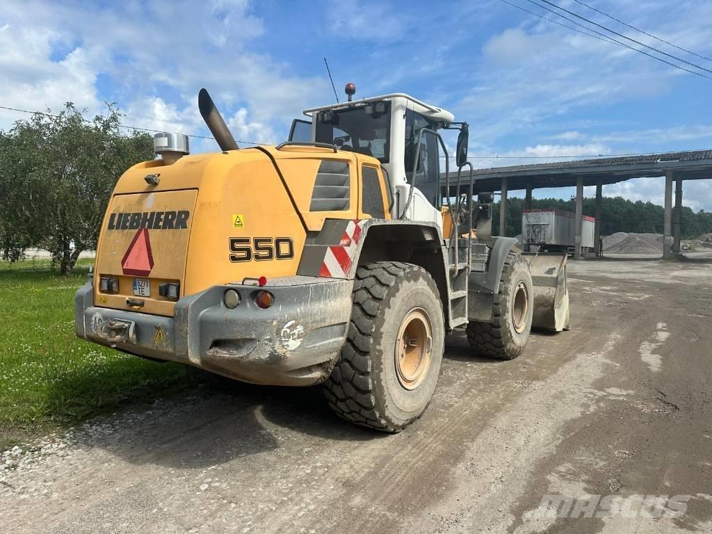 Liebherr L 550 Kolesni nakladalci