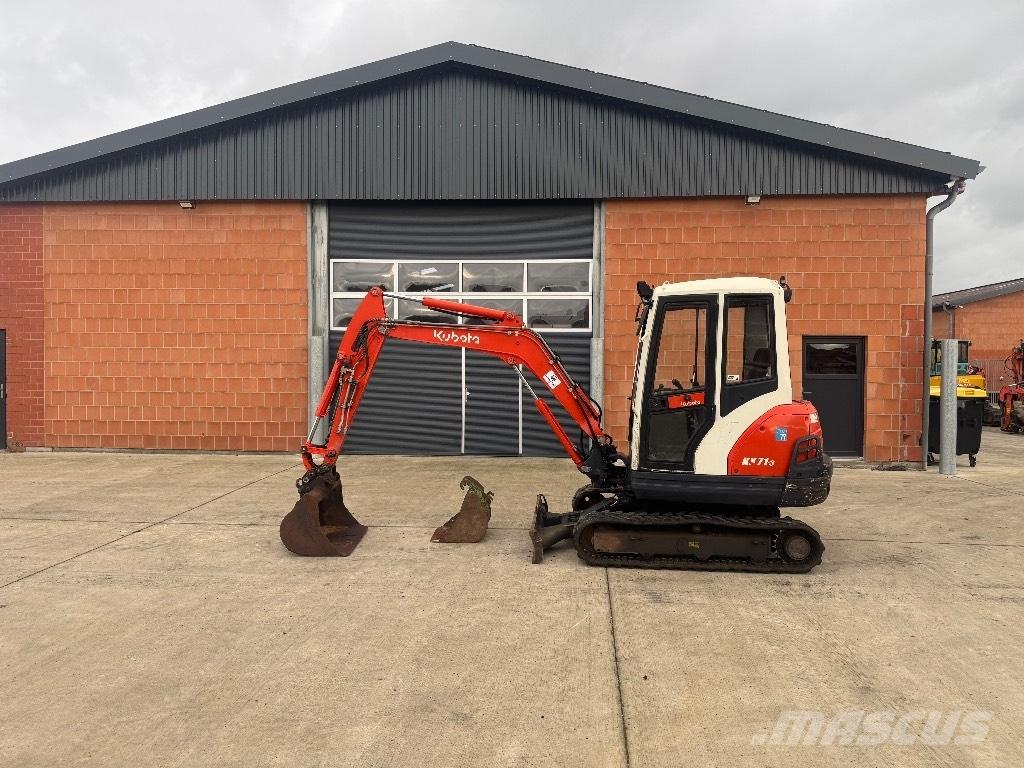 Kubota KX 71-3 Mini bagri <7t