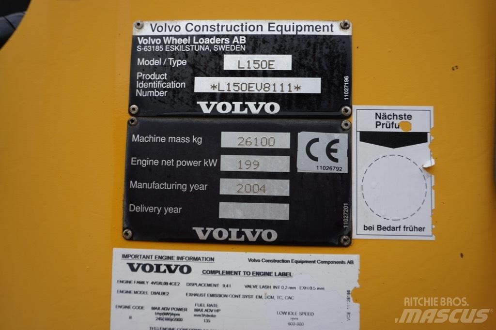 Volvo L 150 E Kolesni nakladalci