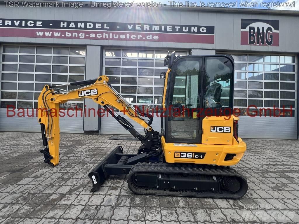 JCB 36C -werkneu- Mini bagri <7t