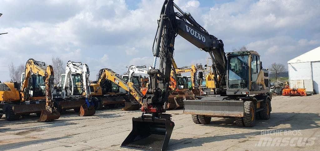 Volvo EW 160 E Bagri na kolesih