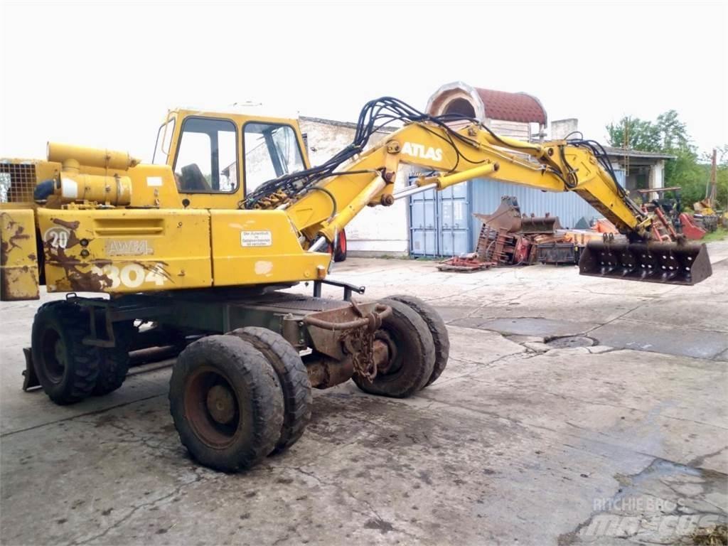 Atlas 1304 Bagri na kolesih