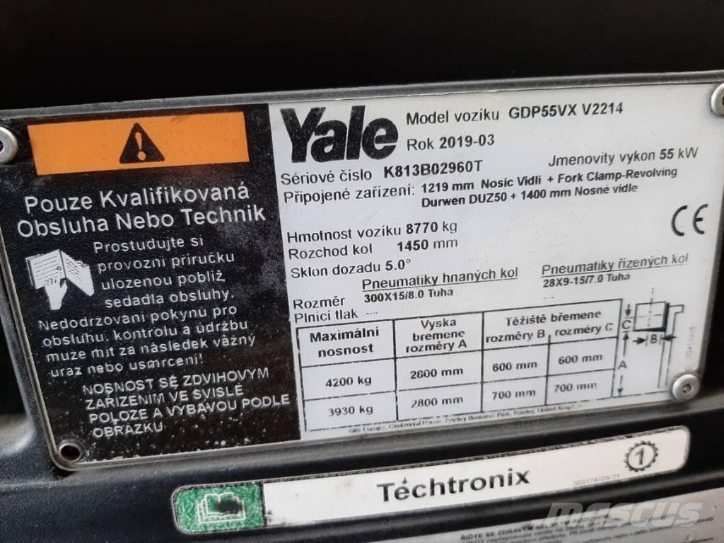 Yale GDP 55 VX Dizelski viličarji