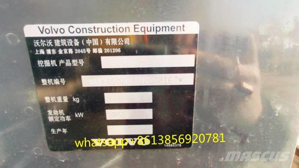 Volvo EC 480 Bagri goseničarji