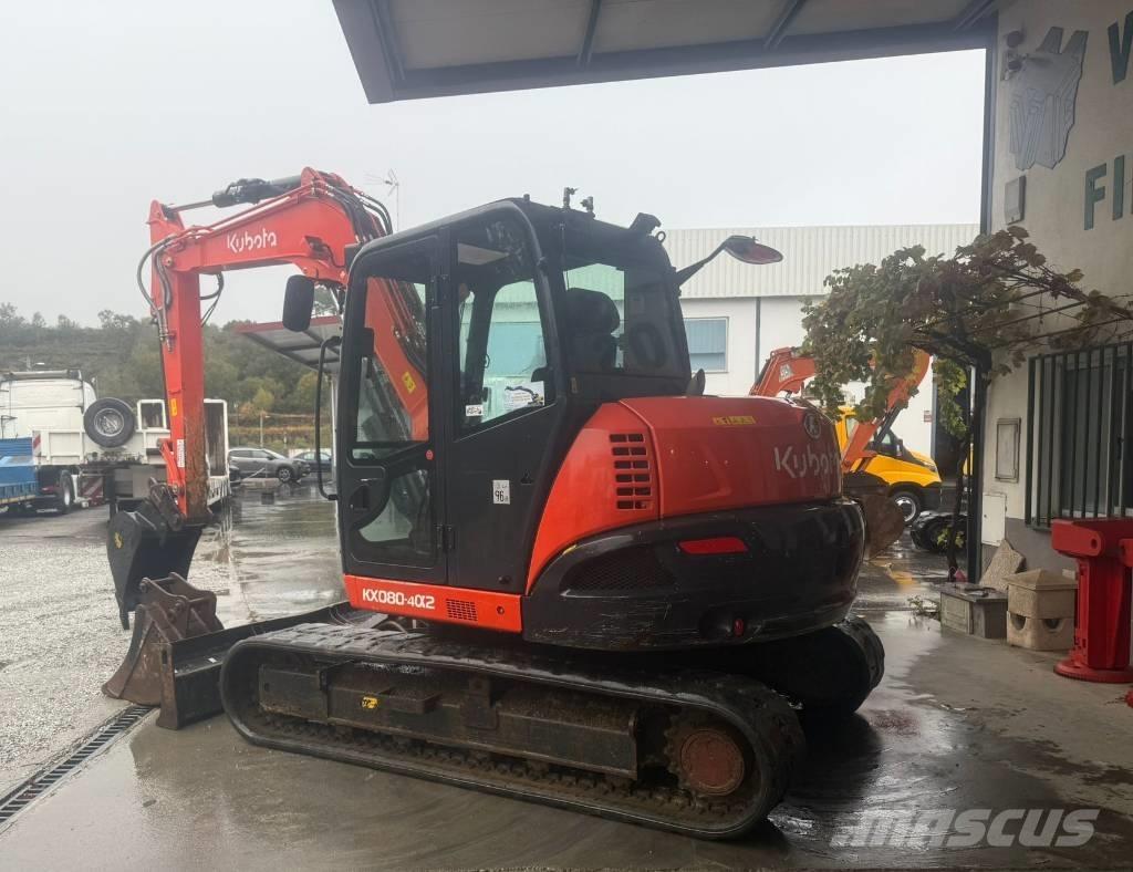 Kubota KX 080 Midi bagri 7t – 12t