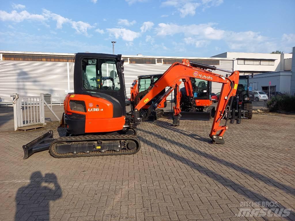 Kubota U36-4GL Mini bagri <7t
