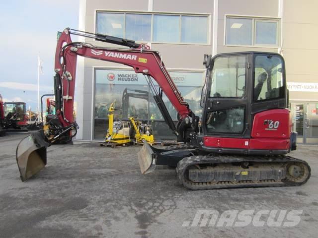 Yanmar Sv60 Mini bagri <7t