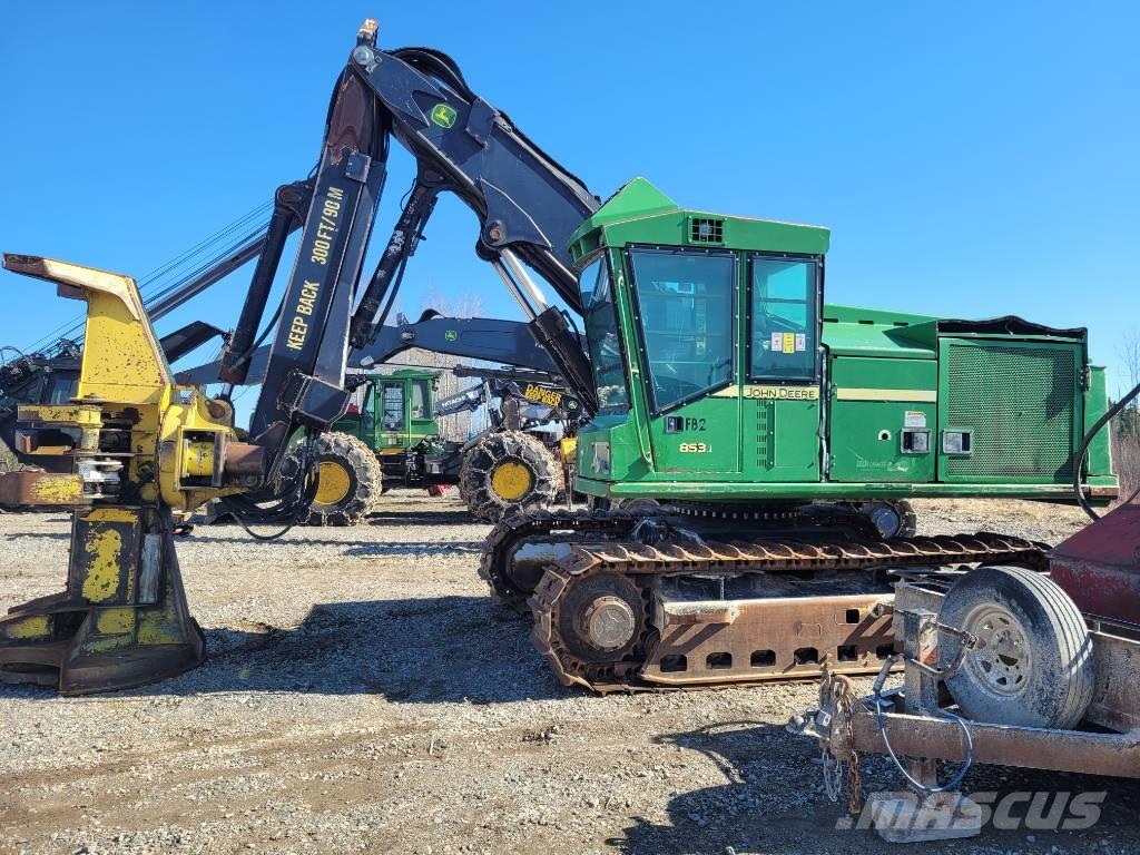 John Deere 853 Stroji za sečnjo dreves