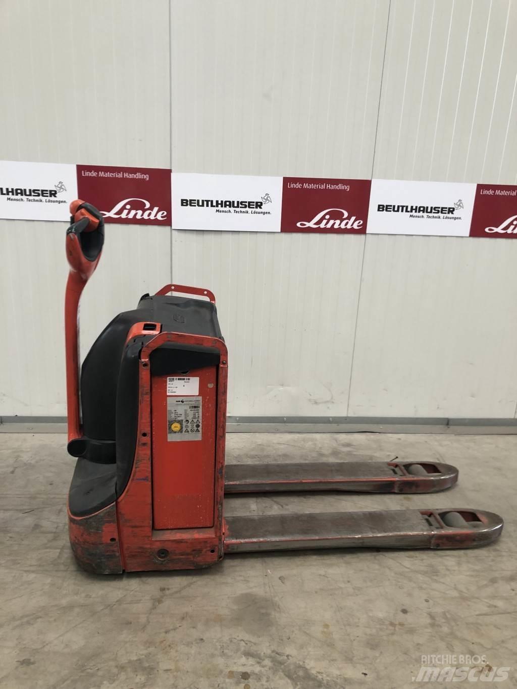 Linde T16 Električni nizko dvižni viličar