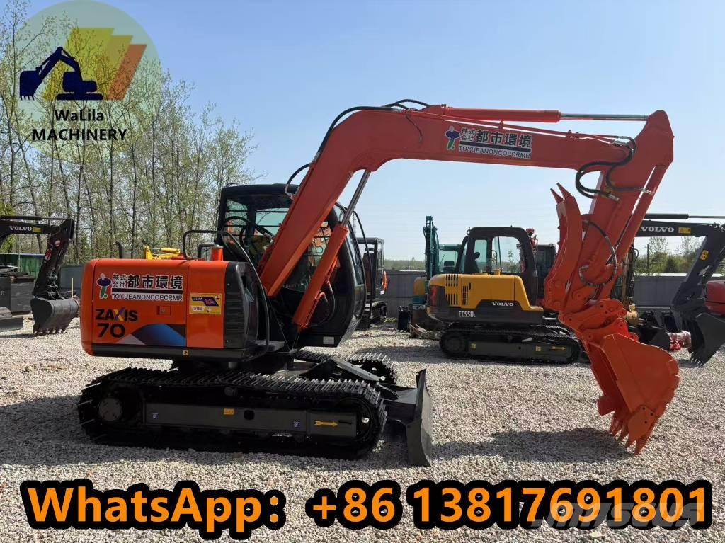 Hitachi ZX 70 Mini bagri <7t