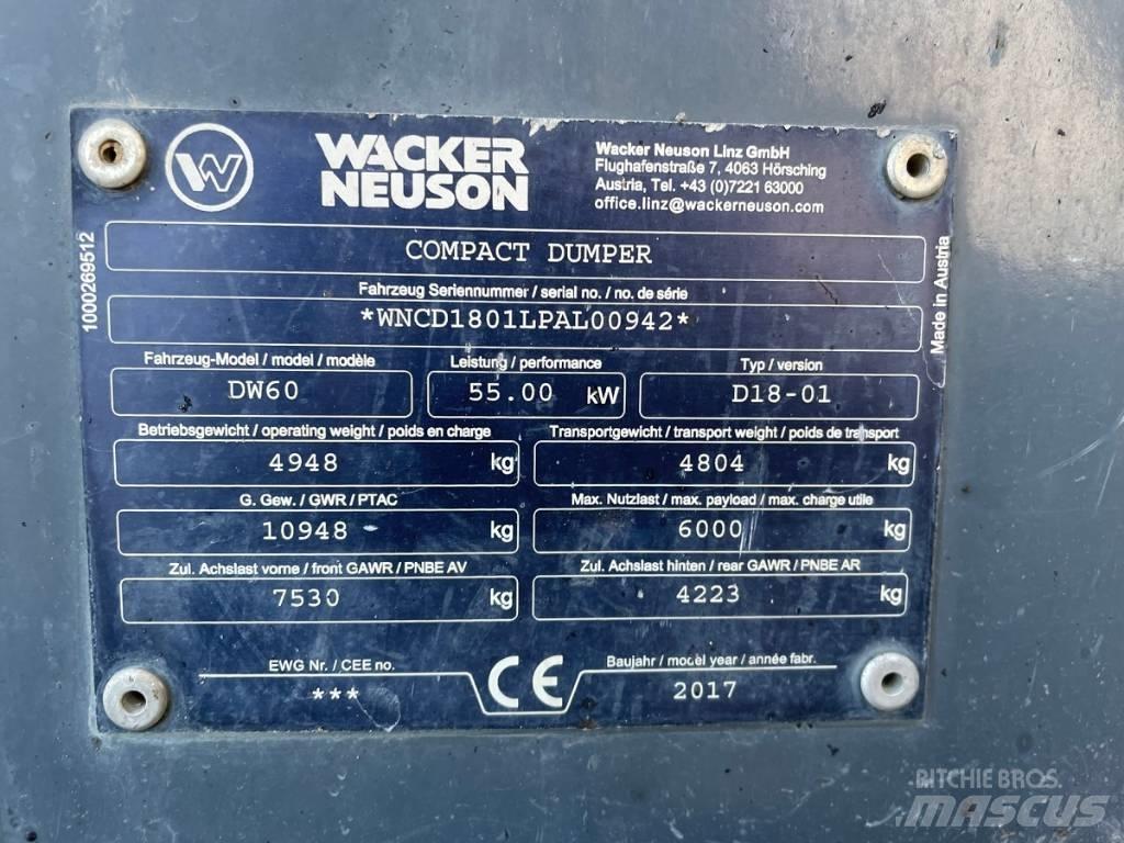 Wacker Neuson DW60 Ne cestni demperji