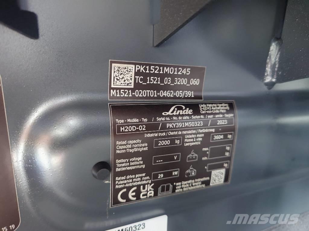 Linde H 20 D Dizelski viličarji