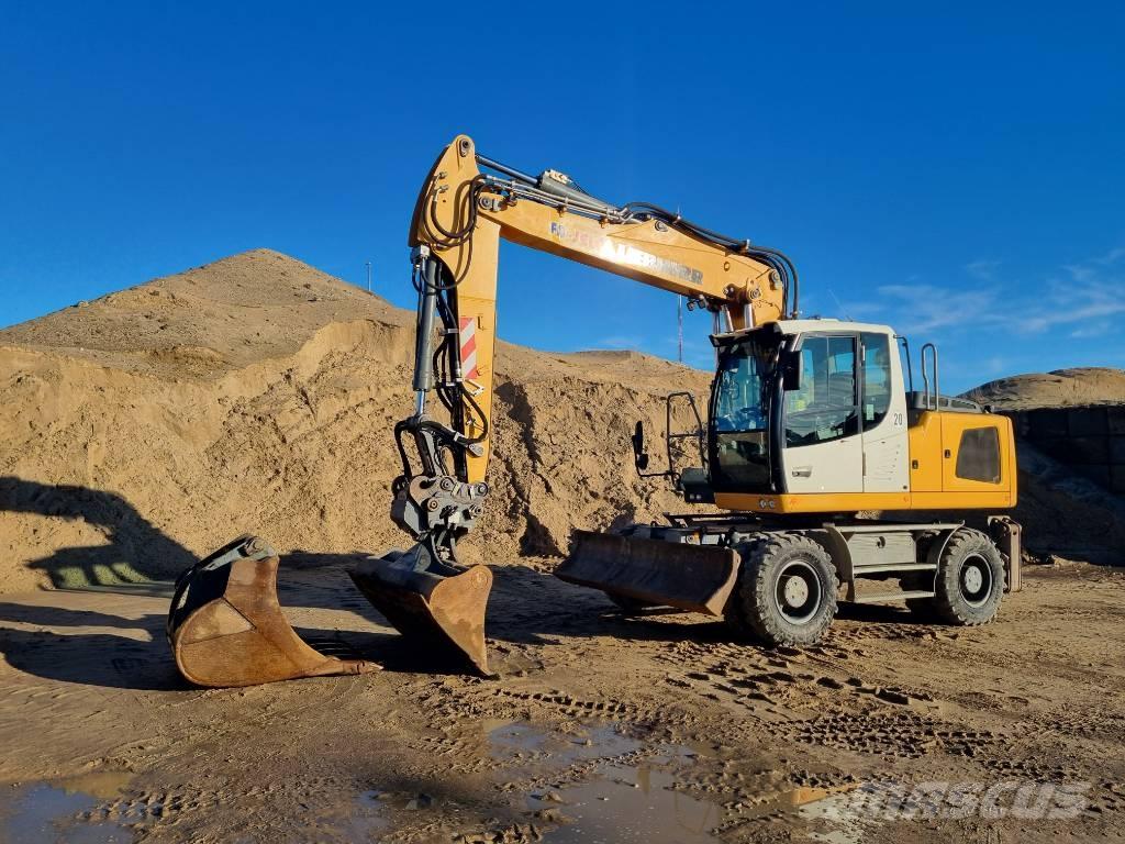 Liebherr A 918 Bagri na kolesih