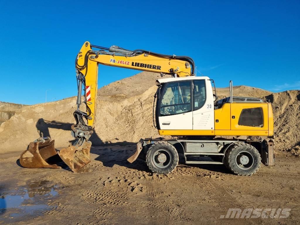 Liebherr A 918 Bagri na kolesih