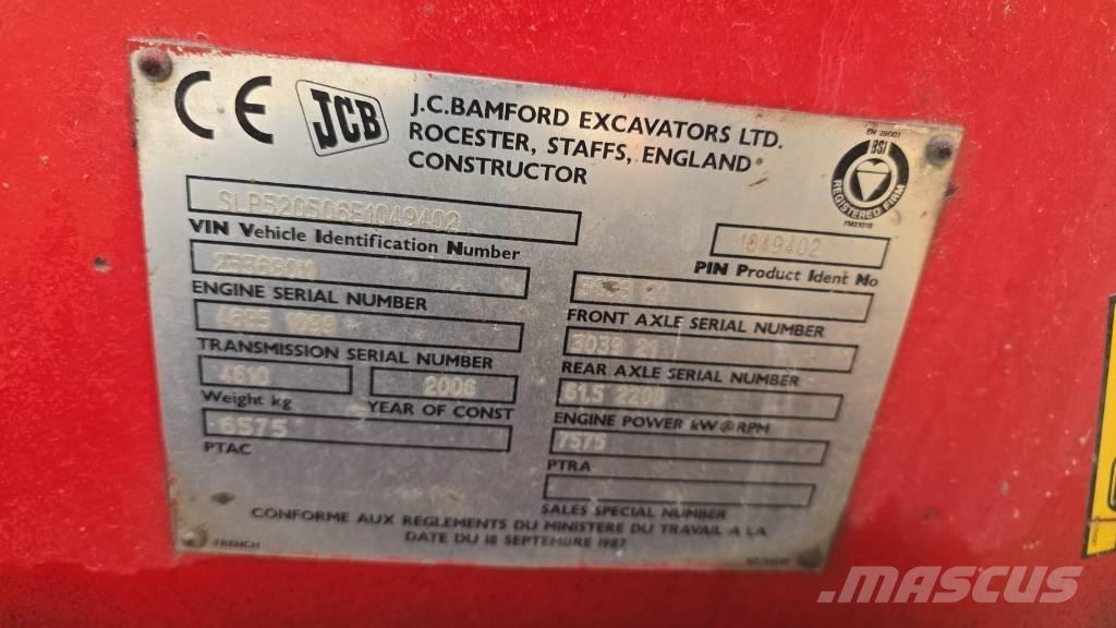 JCB 520-50 Teleskopski viličarji