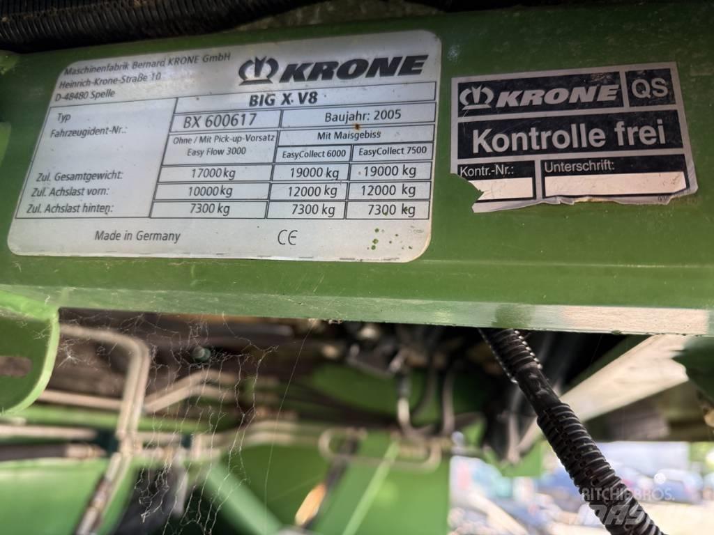Krone Big X V8 Stroji za krmo na lastni pogon