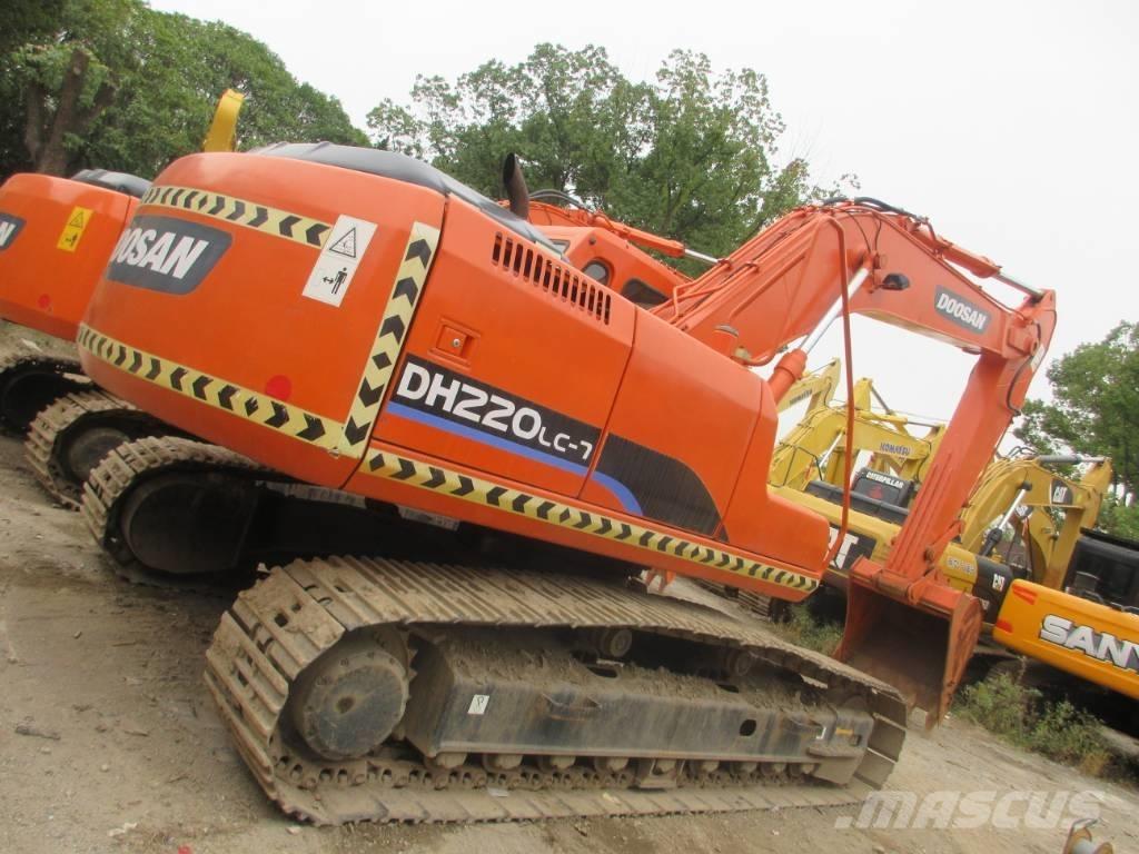 Doosan DH 220 LC Bagri goseničarji