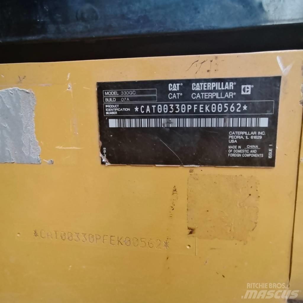 CAT 330GC Bagri goseničarji