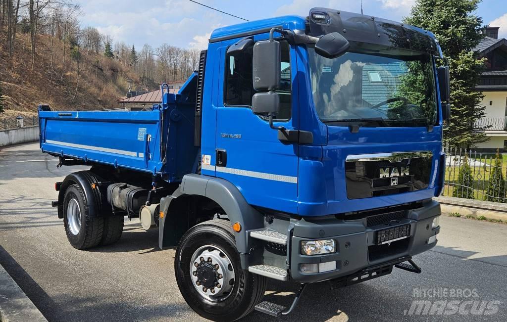 MAN TGM 18.290 4X4 Kiper tovornjaki